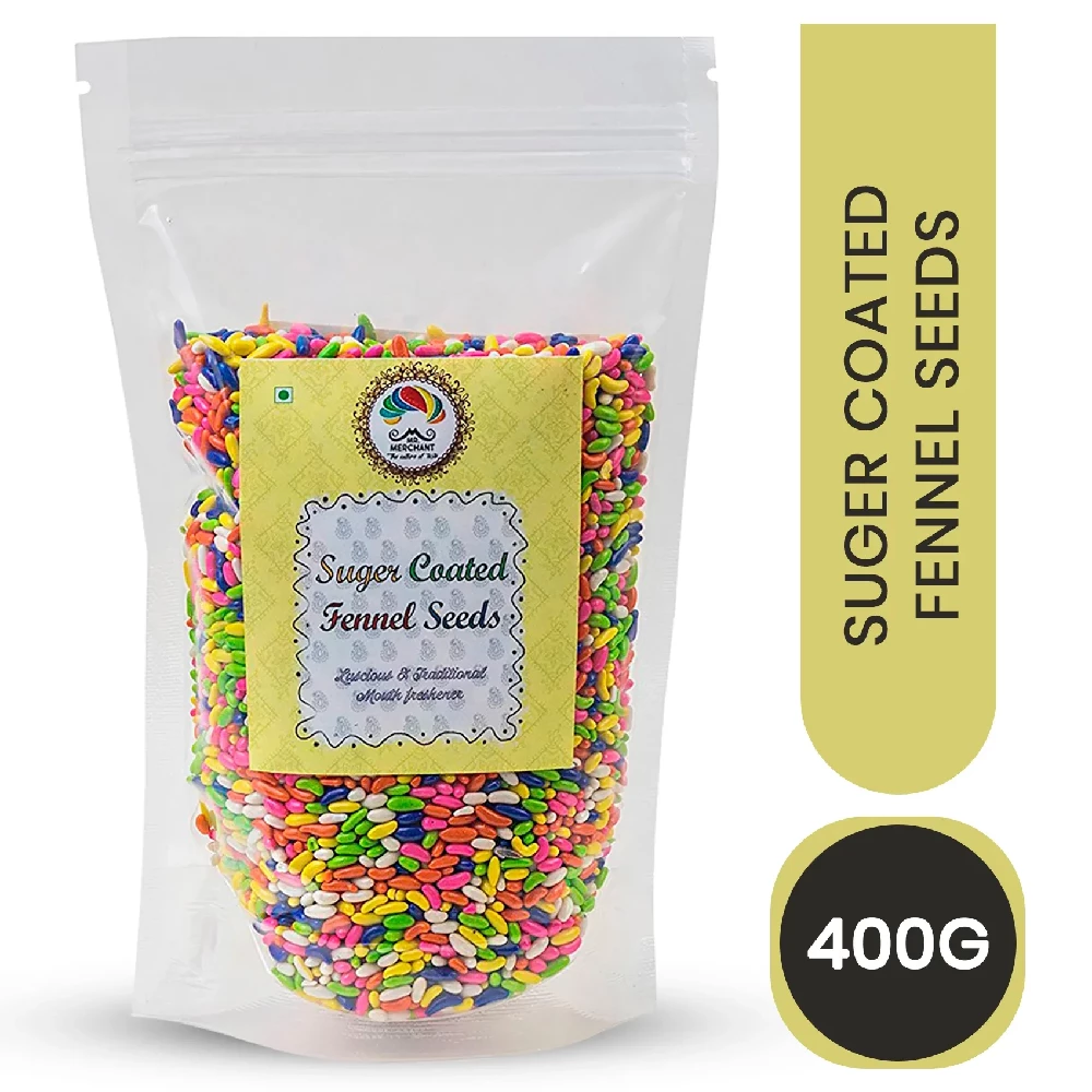 Sugar Coated Fennel Seeds, 400g-2.webp